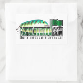 Sticker Rectangulaire RapalaNation Gear ! (Sac)