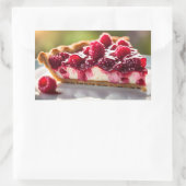 Sticker Rectangulaire Raspberry (Sac)
