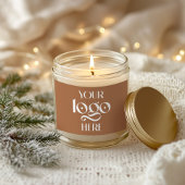 Sticker Rectangulaire Raw Sienne