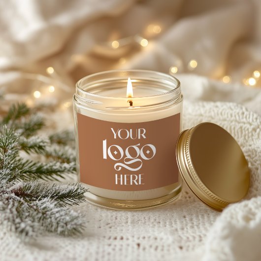 Sticker Rectangulaire Raw Sienne