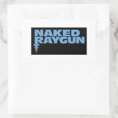 Sticker Rectangulaire Raygun nu (Sac)