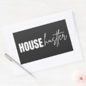 Sticker Rectangulaire Réaltor Maison professionnelle Hustler (Enveloppe)