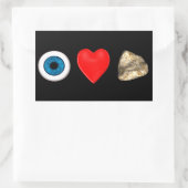 Sticker Rectangulaire Rébus pour physiciens (Sac)