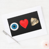 Sticker Rectangulaire Rébus pour physiciens (Enveloppe)
