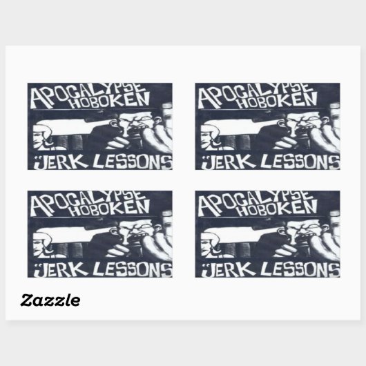 Sticker Rectangulaire réchaud (Feuille)