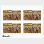 Sticker Rectangulaire Récolte (Feuille)