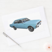 Sticker Rectangulaire Record d'Oldtimer Opel (Enveloppe)