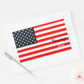 Sticker Rectangulaire Rectangle de Trump pour l'élection présidentielle  (Enveloppe)