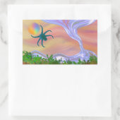 Sticker Rectangulaire Récupérer (Sac)