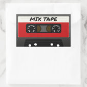 Sticker Rectangulaire Red Mix (Sac)