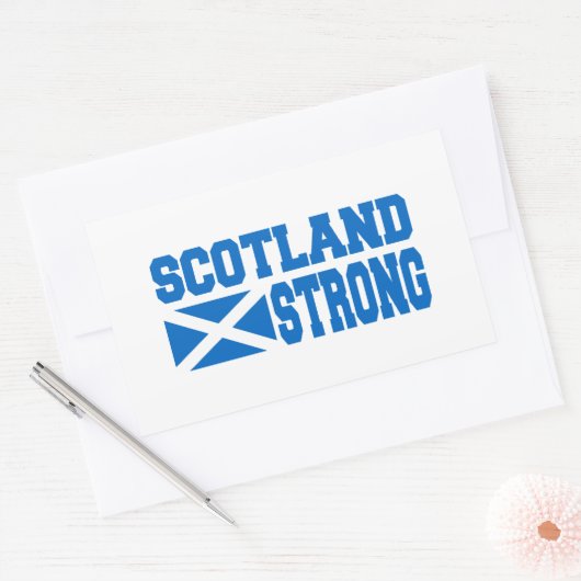 Sticker Rectangulaire Référendum écossais Liberté indépendante (Enveloppe)