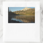 Sticker Rectangulaire Réflexion à Jenny Lake I (Sac)