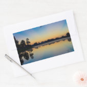 Sticker Rectangulaire Réflexions du matin (Enveloppe)