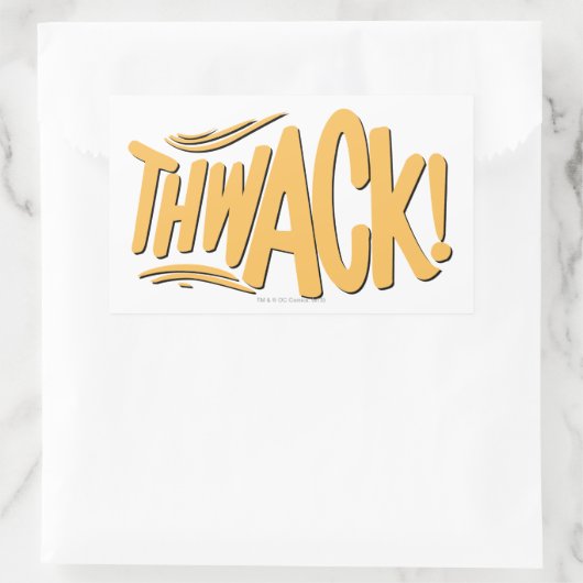 STICKER RECTANGULAIRE REGARDE ! (Sac)