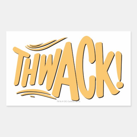 STICKER RECTANGULAIRE REGARDE ! (Devant)