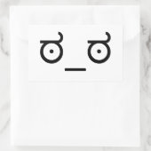 Sticker Rectangulaire Regarde le mème de désapprobation (Sac)