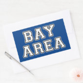 Sticker Rectangulaire Région de la baie (Enveloppe)