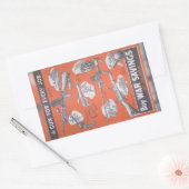 Sticker Rectangulaire Réimpression de l'affiche britannique de guerre (Enveloppe)