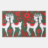 Sticker Rectangulaire Reinder (Devant)