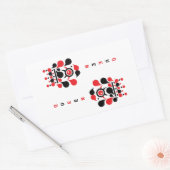 STICKER RECTANGULAIRE REINE (Enveloppe)