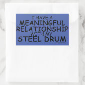 Sticker Rectangulaire Relation significative Tambour en acier Sti rectan (Sac)
