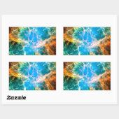 Sticker Rectangulaire Rémanent de supernova de la nébuleuse du Crabe pho (Feuille)