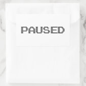 STICKER RECTANGULAIRE REMBOURSÉ (Sac)
