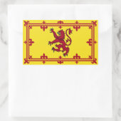 Sticker Rectangulaire rempart écossais (Sac)