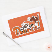 Sticker Rectangulaire Rena Rouge | Rebondissons (Enveloppe)