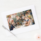 Sticker Rectangulaire Renoir French Luncheon Booking Party (Enveloppe)