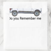 Sticker Rectangulaire renoult 4 (Sac)