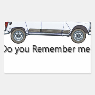 Sticker Rectangulaire renoult 4