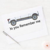 Sticker Rectangulaire renoult 4 (Enveloppe)