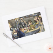 Sticker Rectangulaire repas de pâque (Enveloppe)