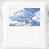 Sticker Rectangulaire Repose En Paix_ (Sac)