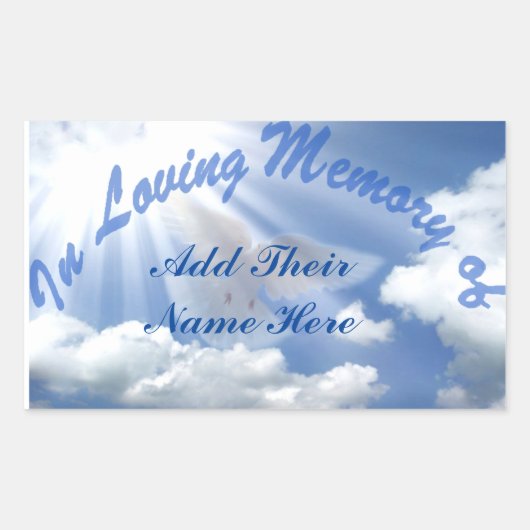 Sticker Rectangulaire Repose En Paix_ (Devant)