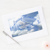 Sticker Rectangulaire Repose En Paix_ (Enveloppe)