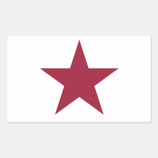 Sticker Rectangulaire République de Californie (Devant)