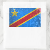 Sticker Rectangulaire République démocratique du Congo (Sac)