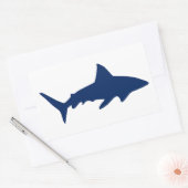 Sticker Rectangulaire Requins/mâchoires (Enveloppe)