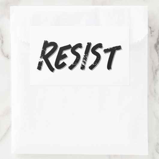 Sticker Rectangulaire Résistance (Sac)