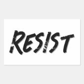 Sticker Rectangulaire Résistance (Devant)