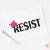 Sticker Rectangulaire Résister (Enveloppe)