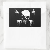 Sticker Rectangulaire Restez congelé (Sac)