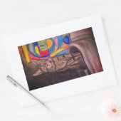 Sticker Rectangulaire Résumés Cat (Enveloppe)