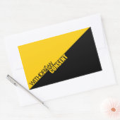 Sticker Rectangulaire Retirer le consentement (Anarcho-capitalisme) (Enveloppe)