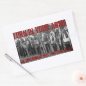 Sticker Rectangulaire Retourne tes bras... (Enveloppe)