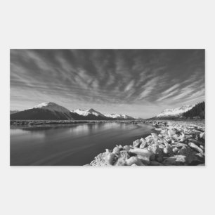 Sticker Rectangulaire Retourner le feu de lune
