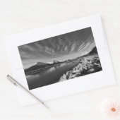 Sticker Rectangulaire Retourner le feu de lune (Enveloppe)