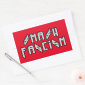 Sticker Rectangulaire Retro Rocker - Le fascisme escamotable (Enveloppe)
